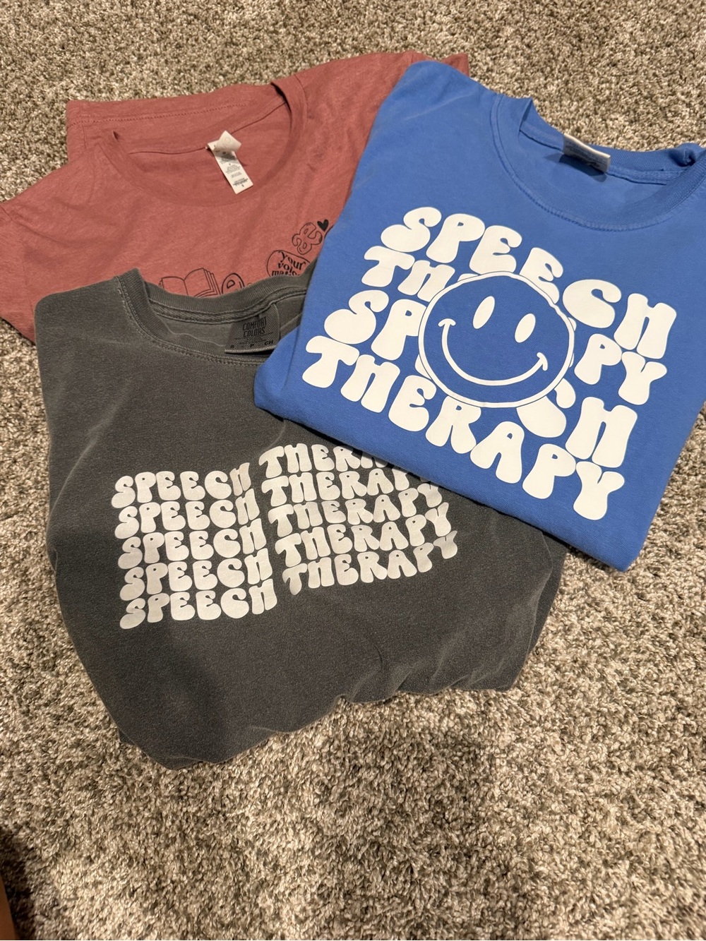 Comfort Colors & Bella Canvas Speech T Bundle